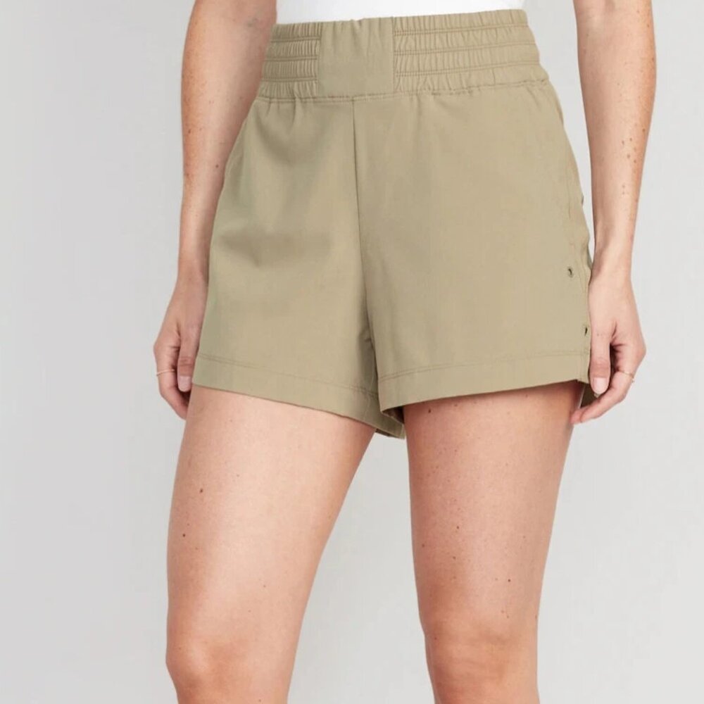 High-Waisted StretchTech Pull-On Surf Shorts Women’s M